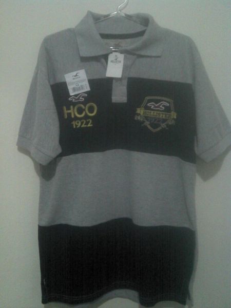 Camisa Gola Polo Hollister